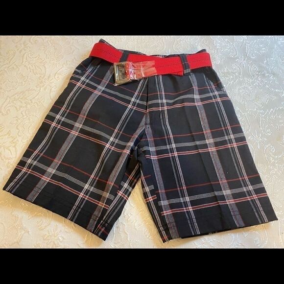 Kids Seven Souls Boys Plaid Fashion Shorts size 6 - Picture 5 of 8